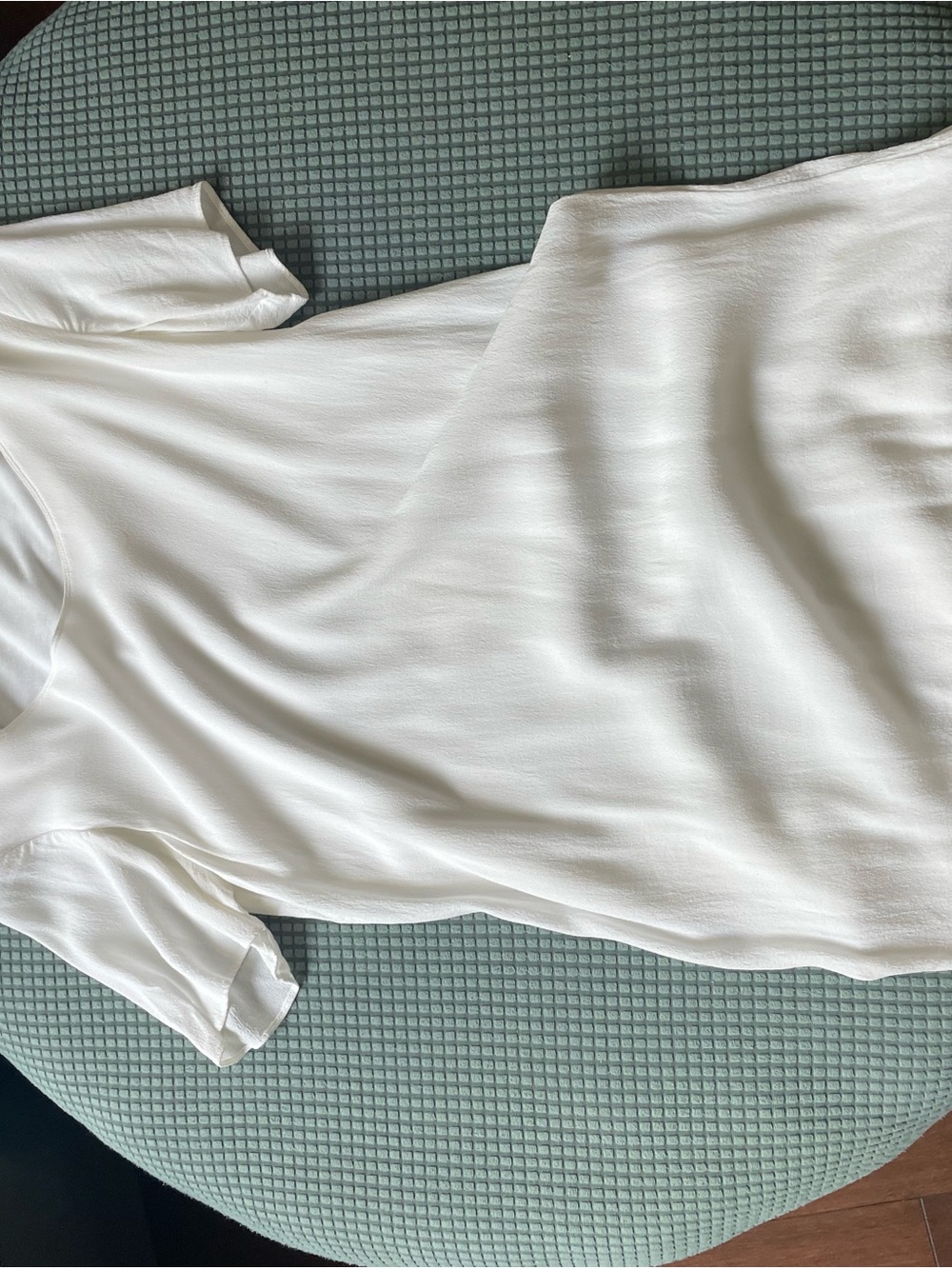 Wilfred White Short Sleeve Slip Top